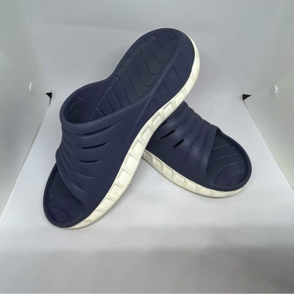 Kuaila Navy Blue Slide Sandals US10